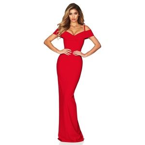 NWT Formal event / wedding / prom Nookie x Revolve Phoenix Gown color Fire
